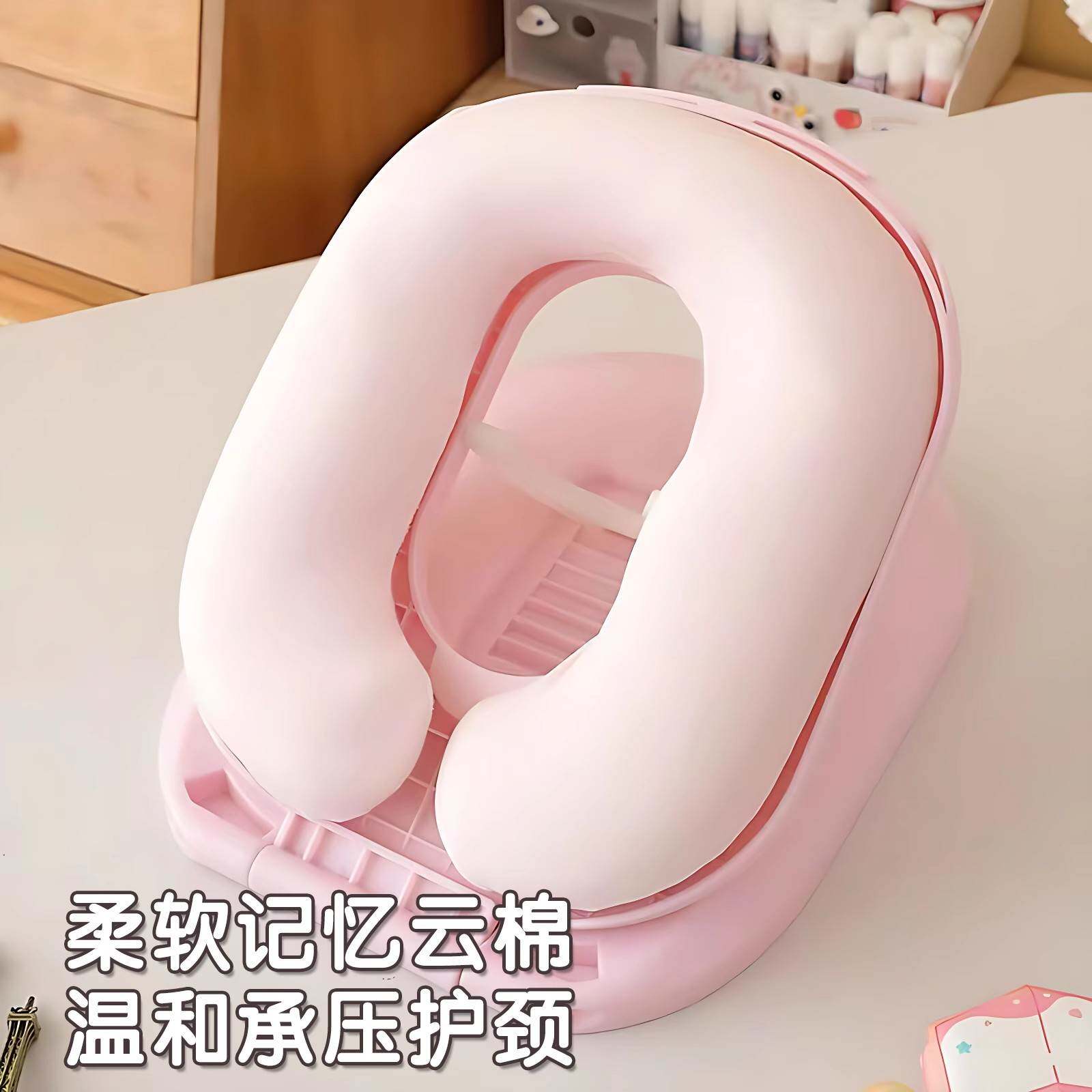 睡觉午睡枕趴睡枕儿童可折叠教室乳胶桌面小学生午休便携包邮