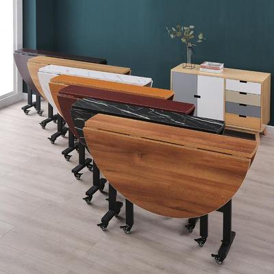 转折叠餐桌家用小户型可移动酒店无品牌/大圆桌10人代盘人饭桌20