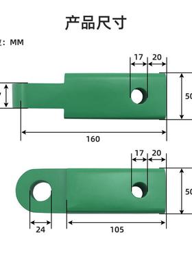 直供墨绿色拖越159车臂杠野车改装配件后拖车钩卸镀铬锁多型号扣