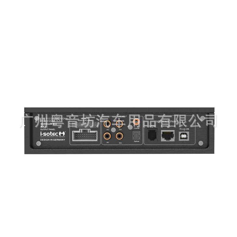 德国艾索特汽车音响MUSICbook R12车载DSP功放音频处理器无损改装