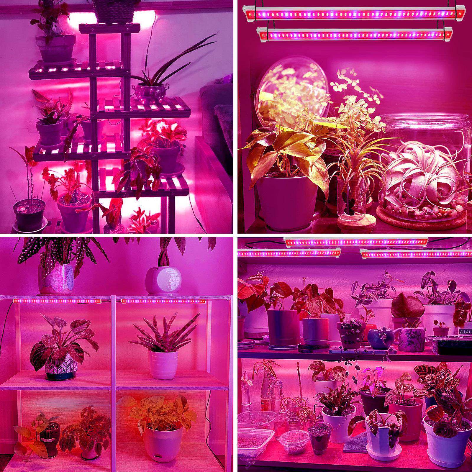 LED植生长灯条一光RDL拖八植物硬灯条架子植物物补色灯多肉上灯