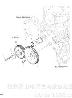 120106-01316六角法兰螺栓 PU126斗山