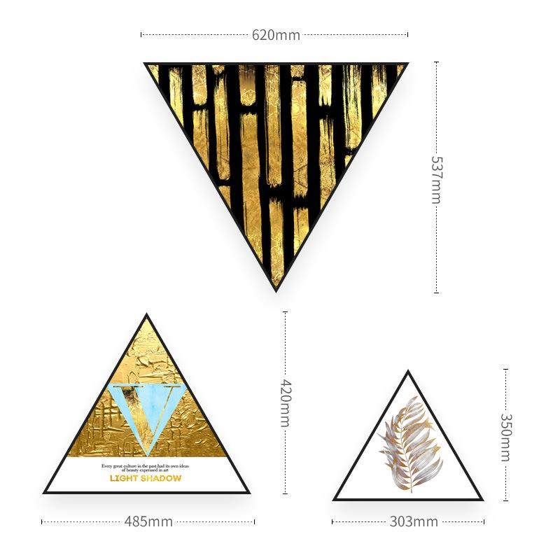 三角形组直销创意照片镜框三形组合墙装角饰墙相框实木相框画框框