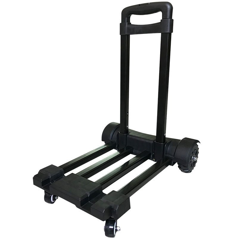 便携手推车小拖车家用四轮折叠手拉车拉杆车购物载重王拉货行李车