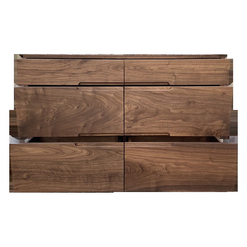 北美黑胡桃木料定制桌面板餐桌茶几电视柜衣柜原实木板材家具