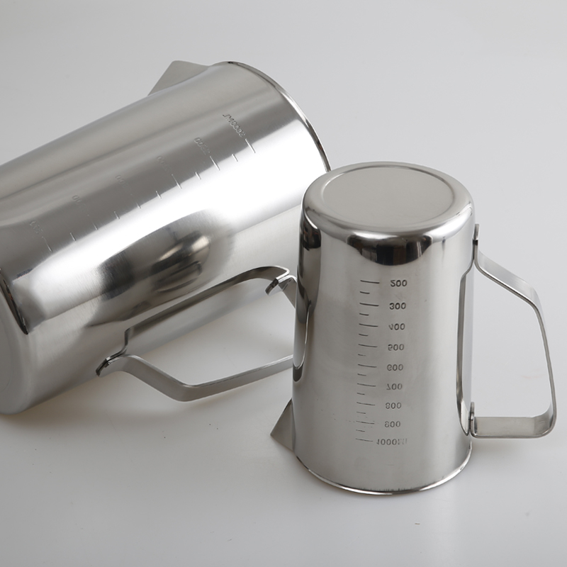 高品质30不锈钢量杯大容量3000ML带刻度烧杯烘杯液体液体量杯