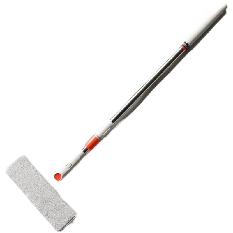 欧沐嘉OM01新款玻璃刮擦刷家用可旋转加长不锈钢杆面洗窗户自粘