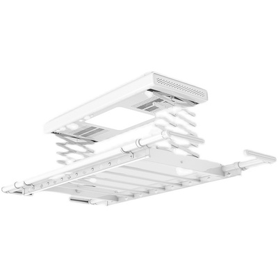 超友小尺寸电动晾衣架阳台遥控升降智能横向凉衣自动侧装户型迷你