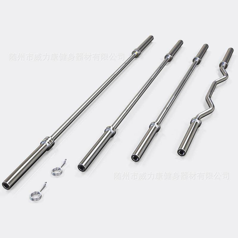 驰尚杠铃杆2.2米奥杆男士健身家用举重杠铃杠杆1.8米大孔直杆曲杆