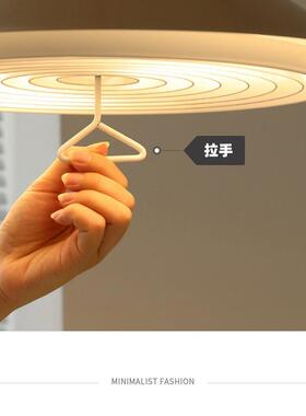 复全光谱护眼升降CVK餐厅吊灯20可25新款设计桌师伸缩餐灯古中古