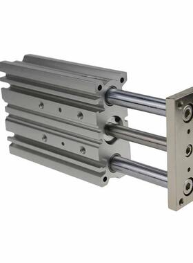 SC带导杆薄型气P缸MMGPM12-25NLPZMG-Z系列滑动轴承单杆双作用现