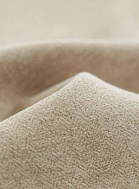 雪尼尔窗风帘桥美拉德情绍兴柯新款2025全光遮客厅SQK卧室中古风