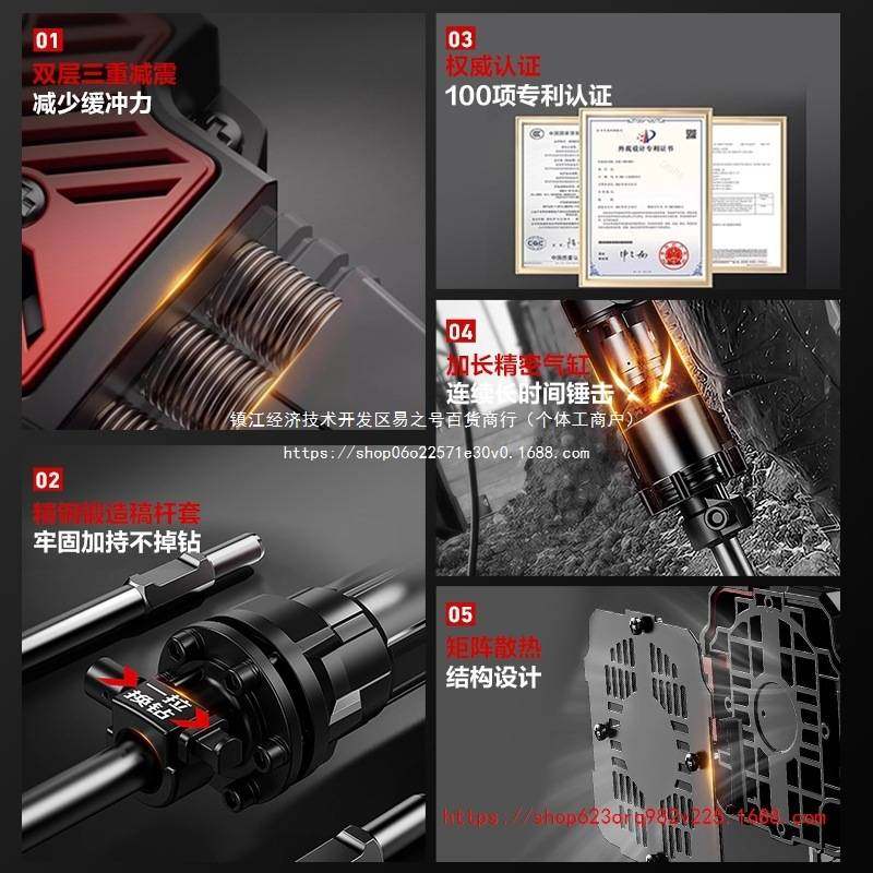 大电镐大功率单用电镐拆墙破碎混凝土大型工程级重型锤镐,玩具/童车/益智/积木/模型,垂直悬浮玩具,淘宝优惠券,粉丝福利购,淘宝优惠卷