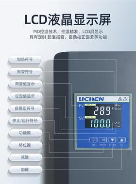 力辰真Z空干燥箱工业WZM0烤箱LC-DF-600A-D650B2E烘干箱真空泵