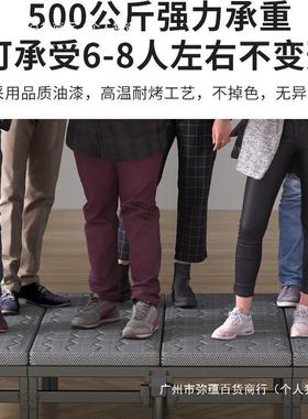 折床缩成人家用单人床便携可收一米二出租屋叠结实耐用MPX硬架板