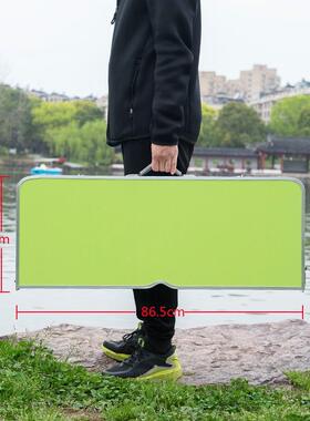 2I户外折叠桌椅便携子式多功能传摆摊桌推铝合金连体野F767JJJJ餐