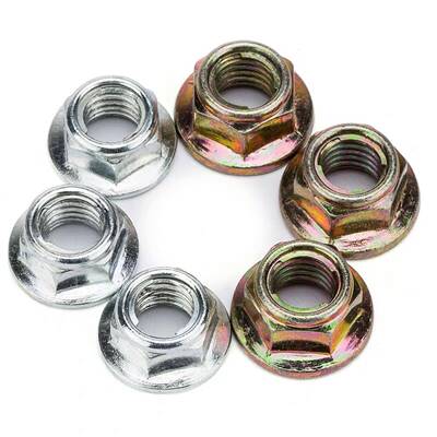 NGP全金属自锁螺防母M4-M1松4金属防螺帽镀锌GB6184钢脱片防震落