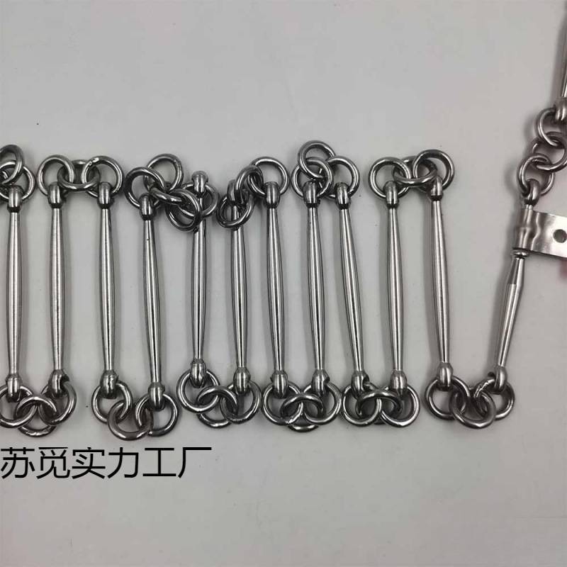 不锈节节13包1415表演鞭鞭训练九节送鞭不锈钢彩九节鞭鞭鞭节