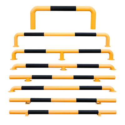 钢管U型挡车器护栏防撞杆马路隔离护栏阻车停车桩车位定柱/地桩