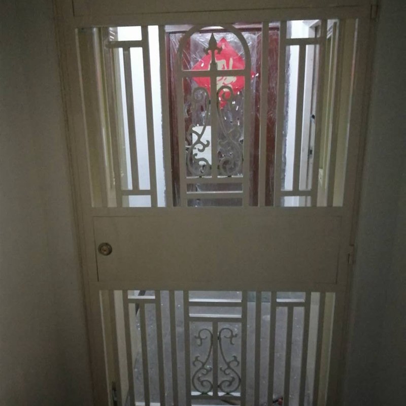 北京订做防盗门进户门安全门家用铁栅栏子母通风刚纱门楼道包安装