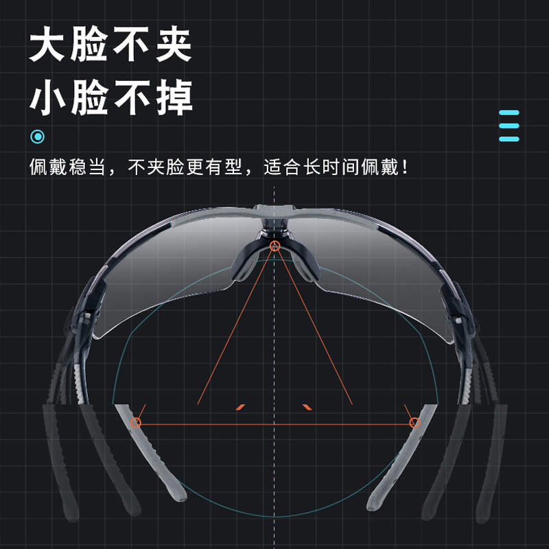 uvex护目镜耐刮防雾打磨防飞溅男女舒适时尚眼镜防风沙防尘
