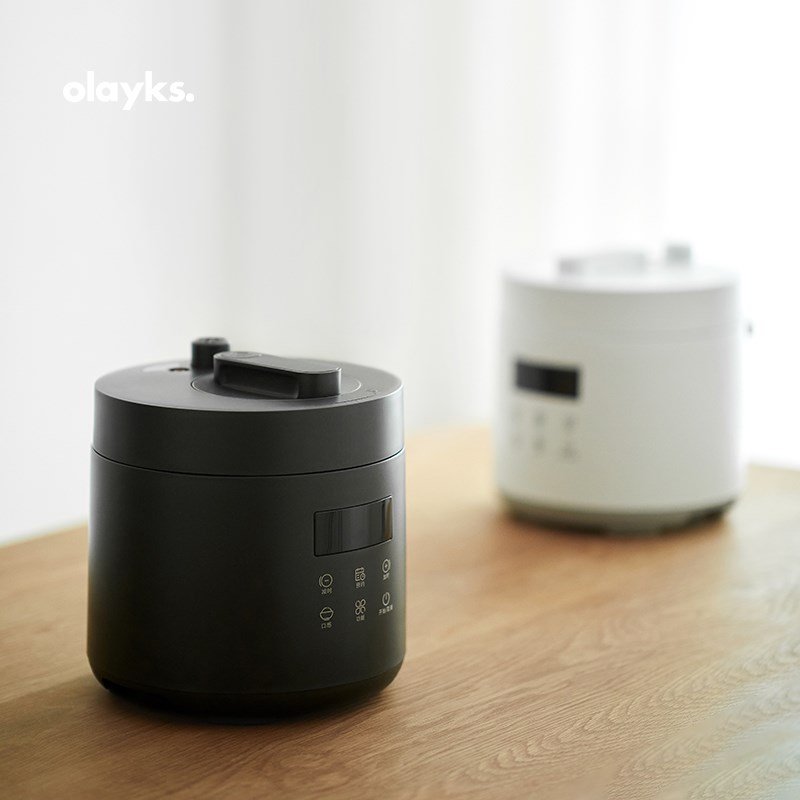 olyks电压 力锅小型家用智能L迷你高压锅多功能电饭煲1-2-3人
