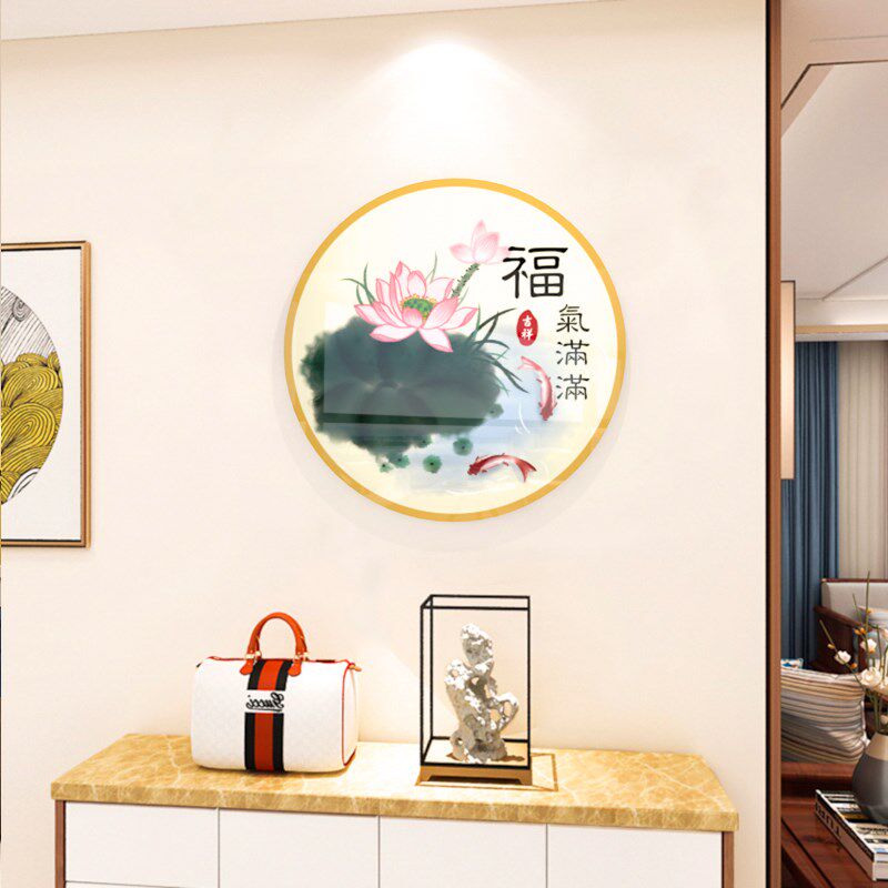 2025春节新年装饰3d立体墙贴纸壁画餐客厅沙发玄关电视背景墙布置