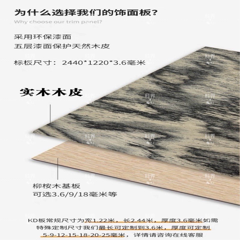 意大利Ipi木皮木饰面板设计师主打款科技木皮山水画创意设计家装