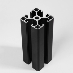 工业铝型材4040铝合金鱼缸架子型材工作台边框加工角铝4040L方铝