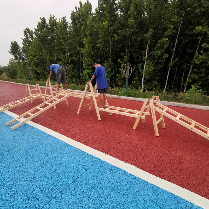 单梯直梯实木梯子人字梯上下铺多功能折叠家用安吉游戏攀爬架