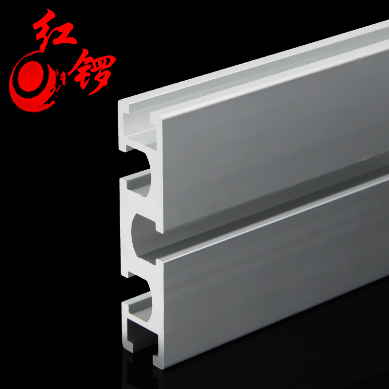 红锣工业铝型材150国标雕刻机面板3D打印机材料铝板公分铝型材