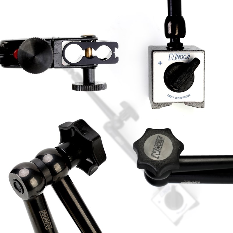 杠杆磁性百分表座NOG诺佳MG1003万向微调NF1021工具DG1003开关