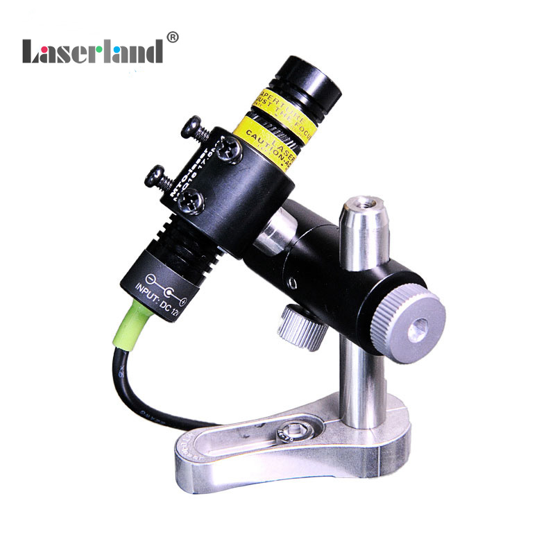 镭蓝三轴激光定位灯支架 激光器模组固定夹具 30度万向 可调高低