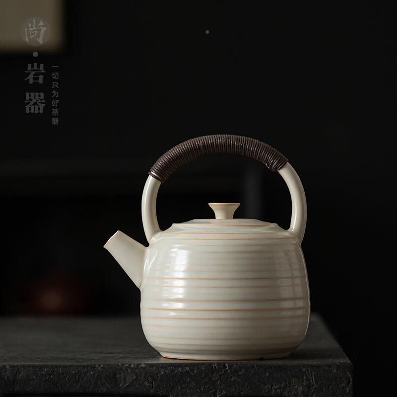 苏釉围煮茶壶炉煮茶炭火炉zch22111电陶茶瓷明火可用烧水壶打煮茶