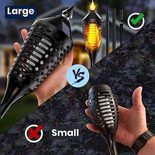 直地销太阳能庭火焰灯户外院花BPV园别墅草坪插灯LED仿真火把灯