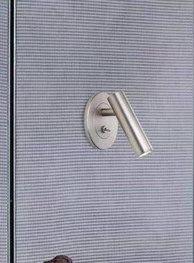 入厂家直销LW-BD-04代简约现卧室床头LED度壁灯嵌式黑色可350旋转