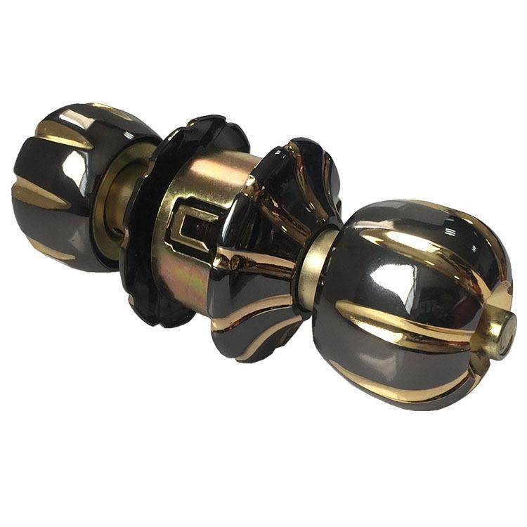 599型锁8办公室房间球门实木门球形锁圆形UYX锌球合金锁