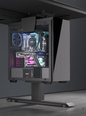 主机挂托架升降桌打免孔电脑机箱架悬挂式中小机电脑BPX主挂架