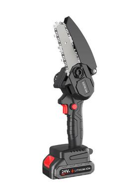 4寸DUX6寸锂电电链枝锯充单手电电锯提家用小型伐木手锯砍树修锯