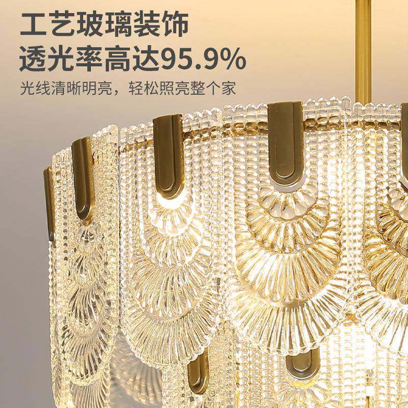 代轻意奢水晶吊灯MX1626现家用创大气个性吊灯厅饭厅吧台别墅客厅,家装灯饰光源,智能吊灯,淘宝优惠券,粉丝福利购,淘宝优惠卷