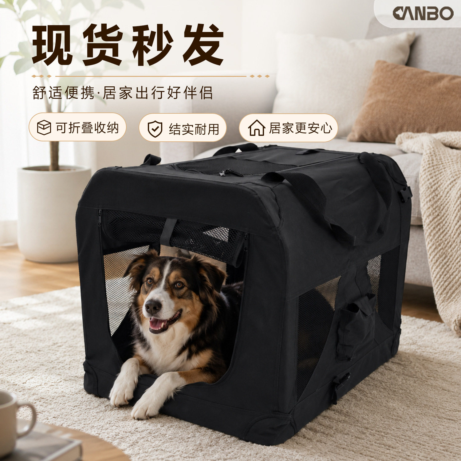 Spot goods manufacturer pet supplies dog and cat cages, pet nests, tents, pet cages, portable folding bags for going out