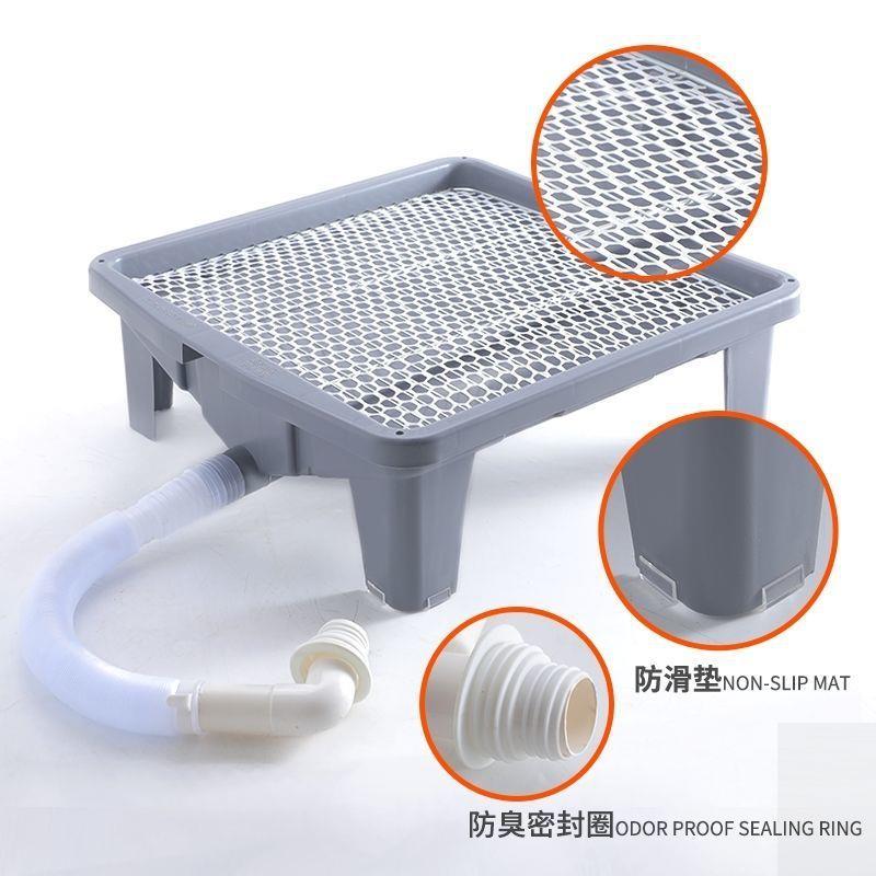 小型狗狗厕所专用家用加厚宠物通用大小便冲水尿盆
