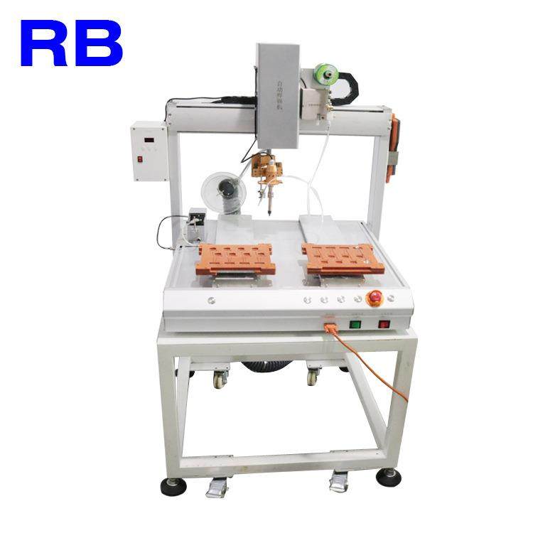 焊锡机多轴LED电容喇叭焊锡机线路板全自动焊锡机免费打样