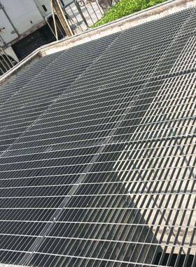 平台梯踏步板钢格楼栅镀锌房钢格下IXJ水道沟盖板洗车排水钢格板