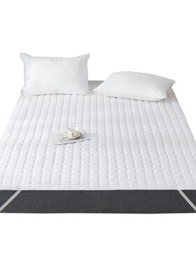 白色垫软RRT垫防滑床褥宾馆酒m店专超软白褥子1.5床×2m1用.8m可