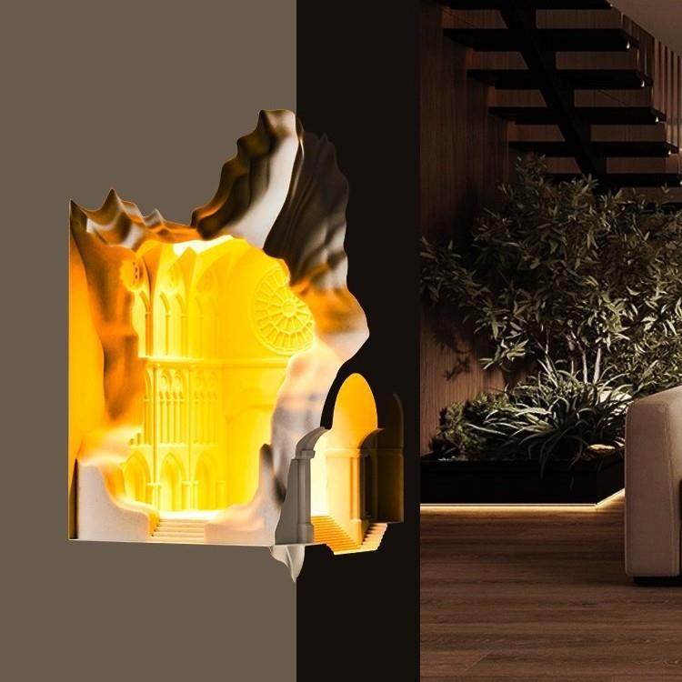 GRT嵌入式石厅膏壁灯创客沙发内嵌式墙角灯民宿意过道走饰廊装氛,鲜花速递/花卉仿真/绿植园艺,其它园艺用品,淘宝优惠券,粉丝福利购,淘宝优惠卷