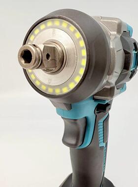 牧ZXJ款工50电0扭力冲击扳田手光圈照明无刷锂电动扳手大扭力电动