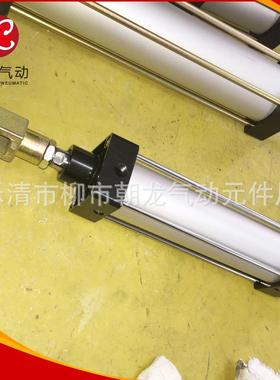 家厂标准缸行程可调气缸冲SCJ125*BCS100-气50可调缓气缸价优