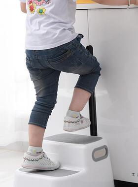 儿童垫脚凳踩宝踩脚小凳子板凳洗手台XYU阶洗脸脚凳防滑脚踏凳站