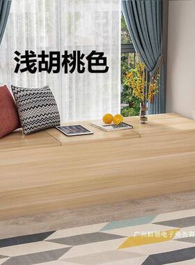 厂家直销SZZ上窗翻储物客厅盖可坐人卧室收纳柜飘柜阳台柜榻榻柜